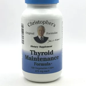Wholistic Botanicals - Thyroid Maintenance - 100 VegCaps