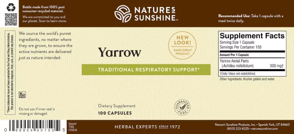 Nature's Sunshine - Yarrow - Image 2