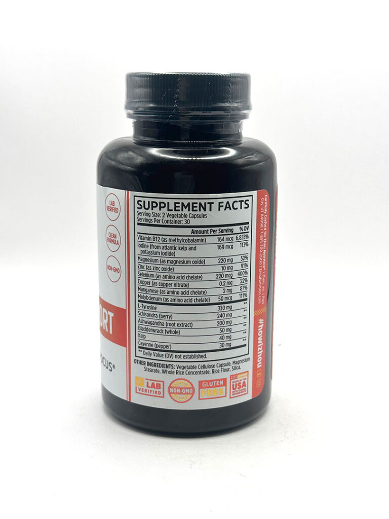 Zhou Thyroid Support 60 Capsules G&W Herbs