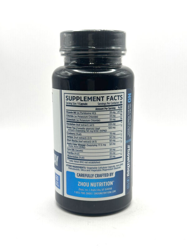 Zhou - Water Away - 60 Capsules - Image 2