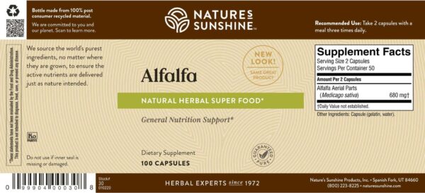 Nature's Sunshine - Alfalfa - Image 2