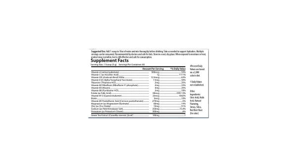 Doctor's Blend - Vydrate Hydration - 300 grams (Expiration 7/24) - Image 2