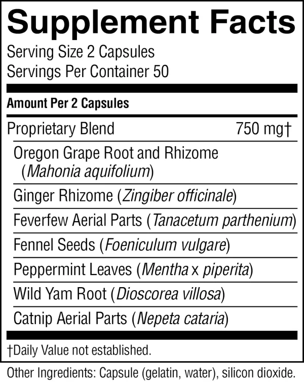 Nature's Sunshine - Gall Bladder Formula - 100 Capsules - Image 2
