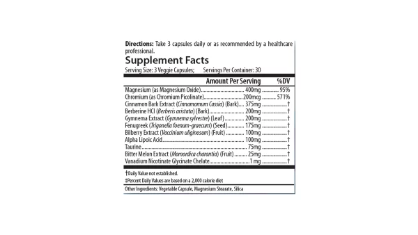 Doctor's Blend - Blood Sugar Support - Image 2